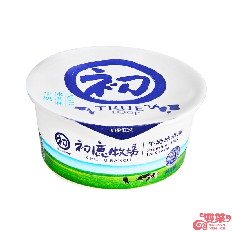 阿奇儂X初鹿牧場 牛奶冰淇淋